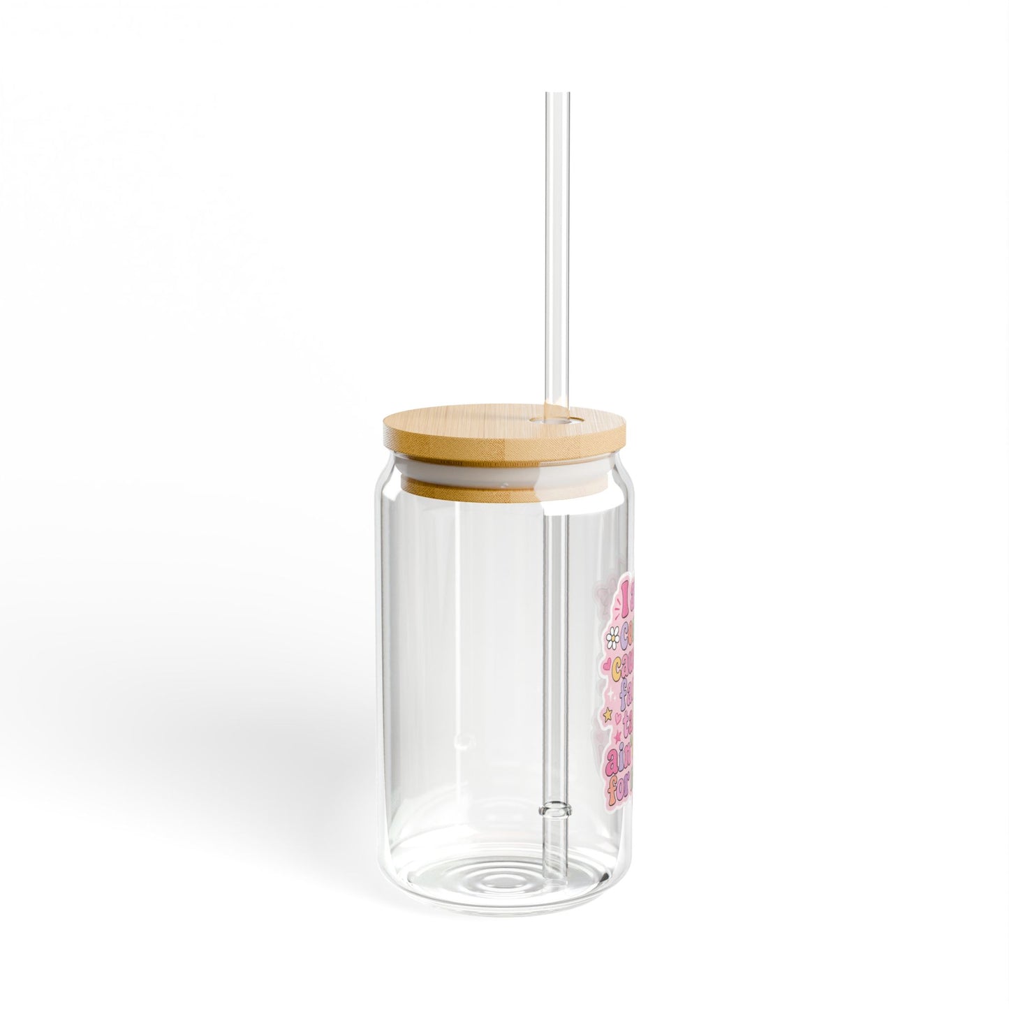 I Avoid Conflict Cus How Far I'll Take it Glass Tumblr 16 oz