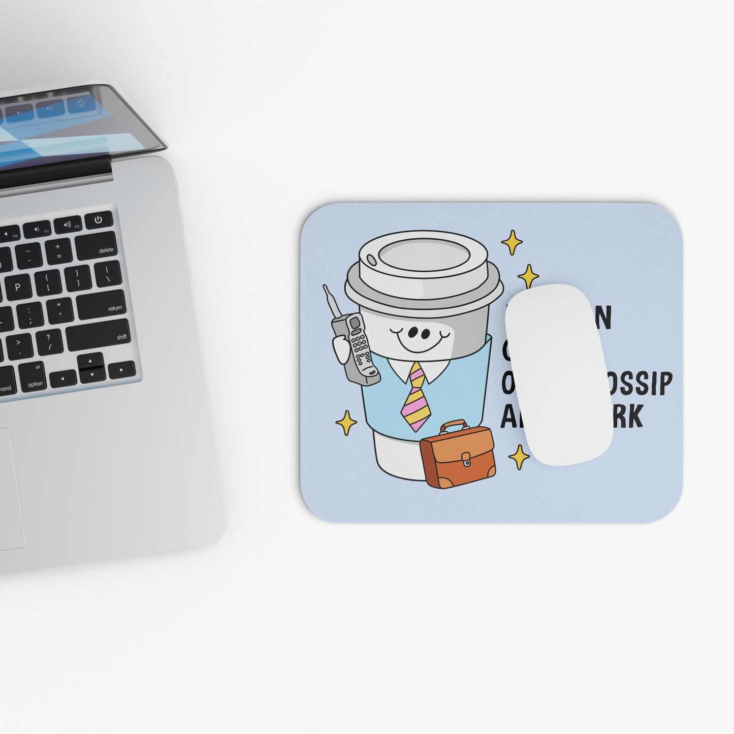 I Run On Coffee-Mouse Pad