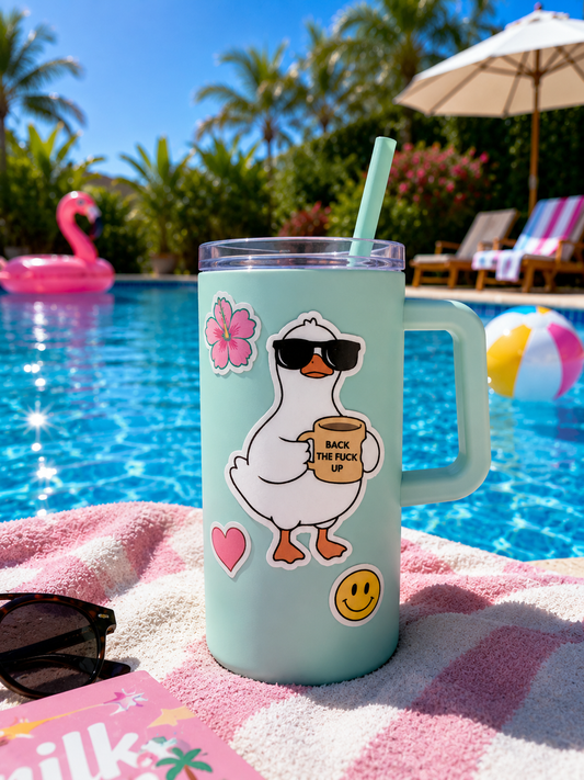 But First Coffee Duck