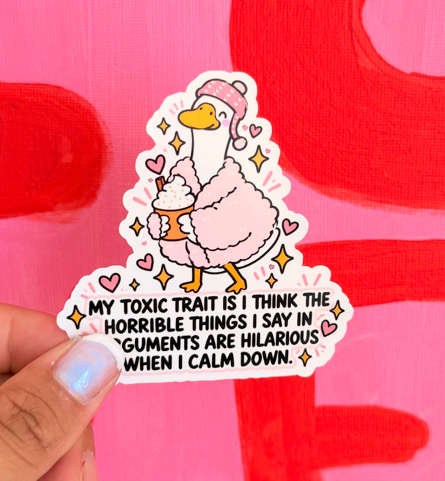 My Toxic Trait Is Sticker 2.8”