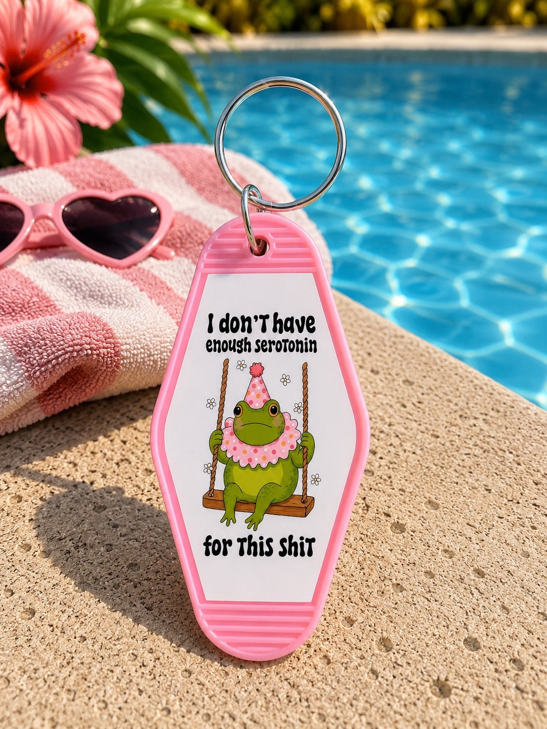 I Don't Have Enough Serotonin Keychain