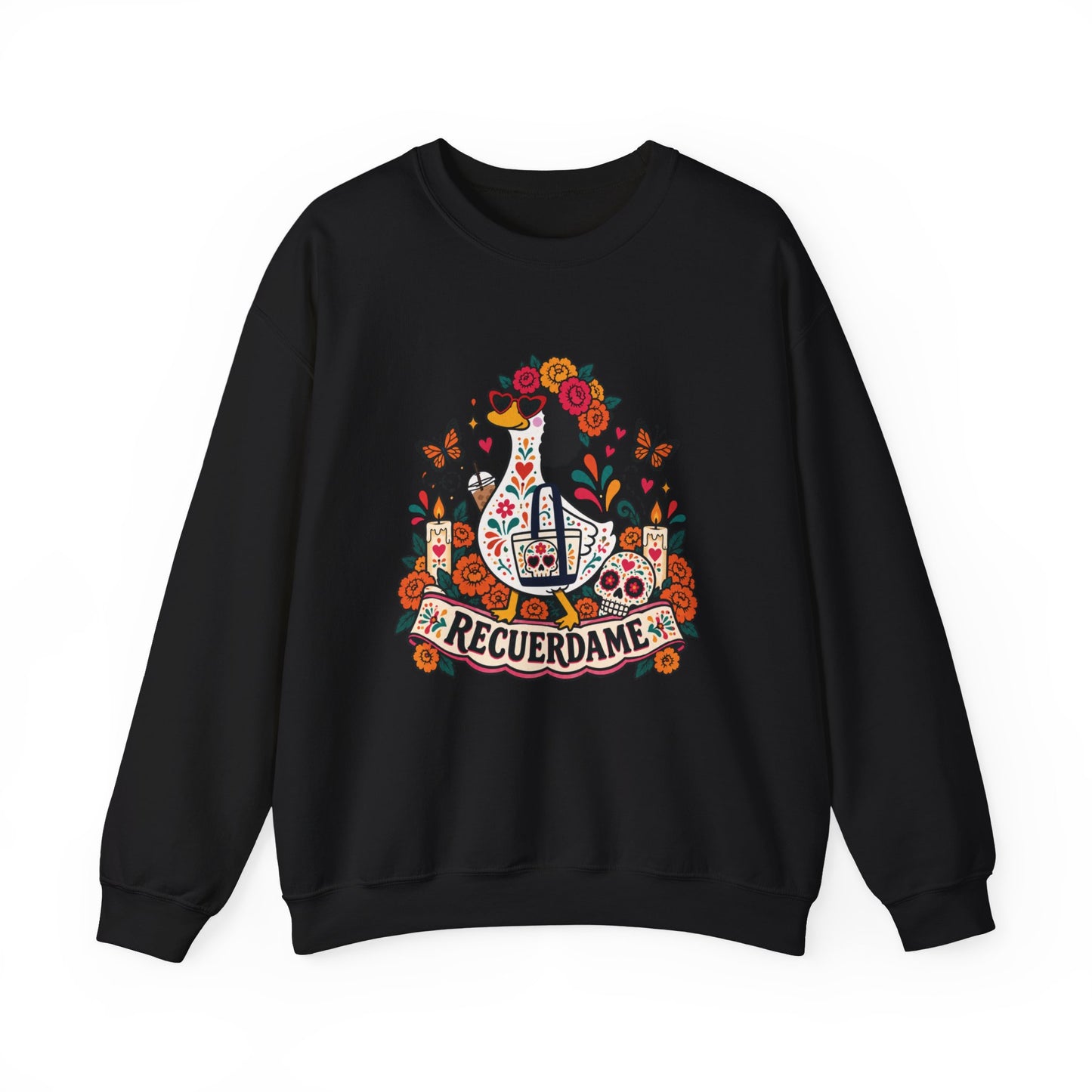 Dia De Los Muertos Recuerdame Crewneck