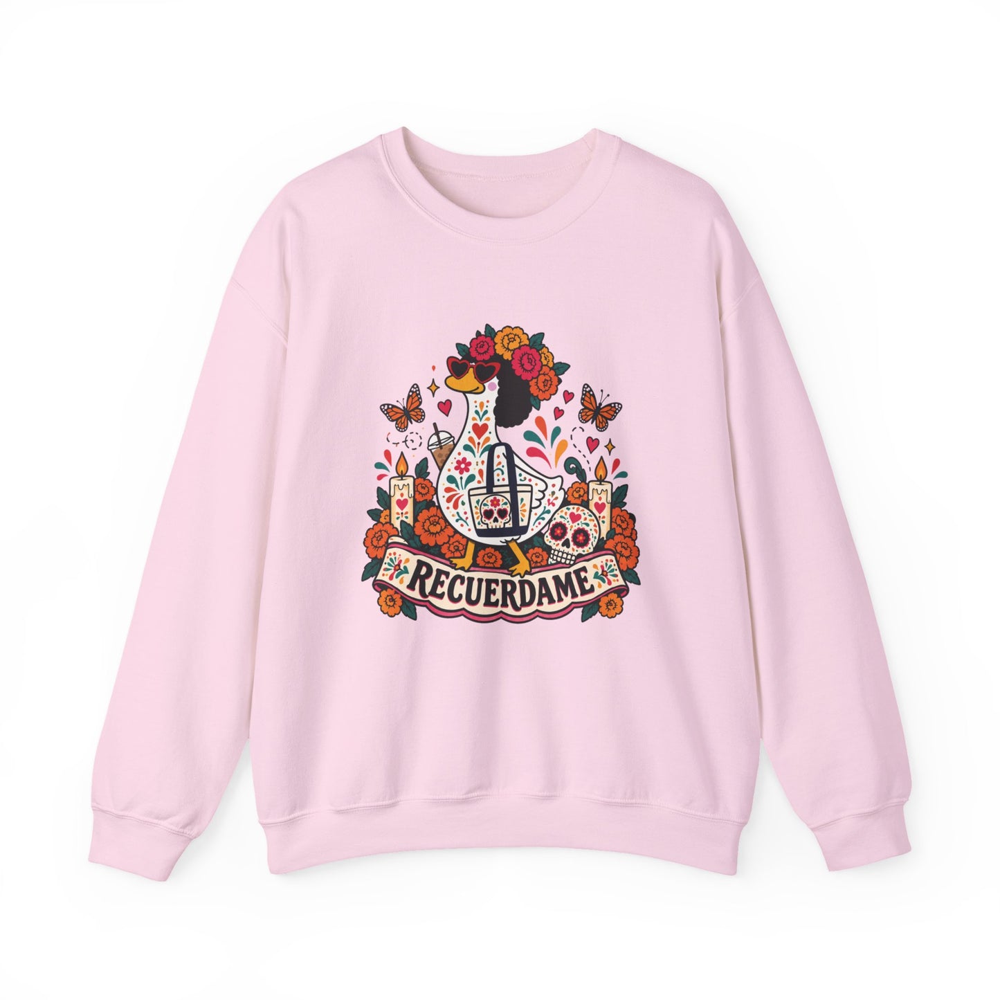 Dia De Los Muertos Recuerdame Crewneck