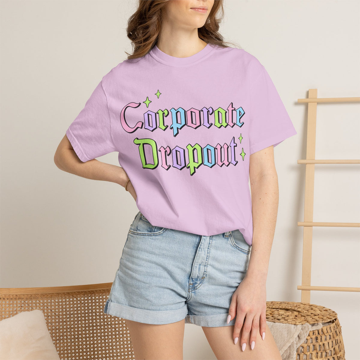Corporate Dropout Graphic T-Shirt