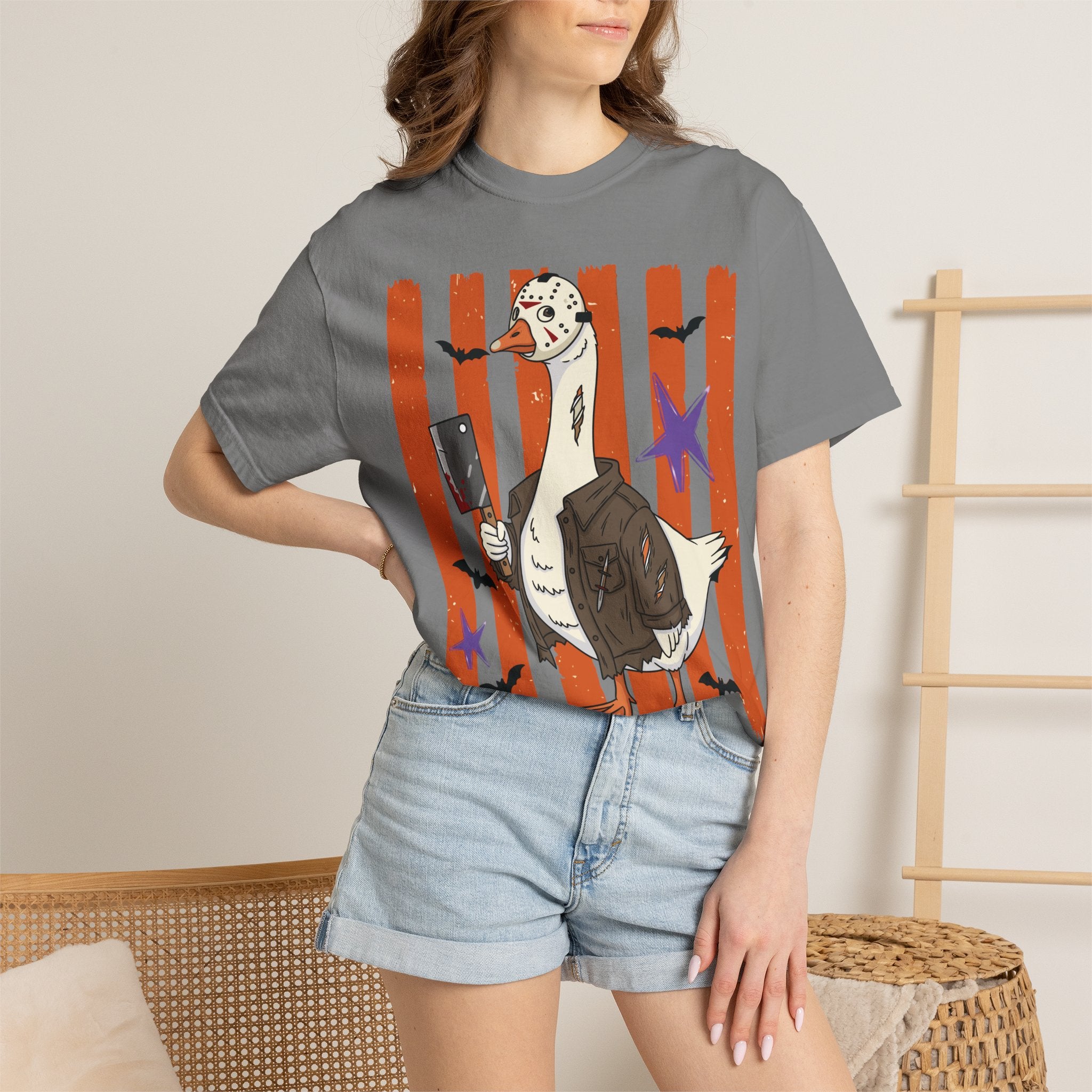 Halloween Goose Graphic Shirt