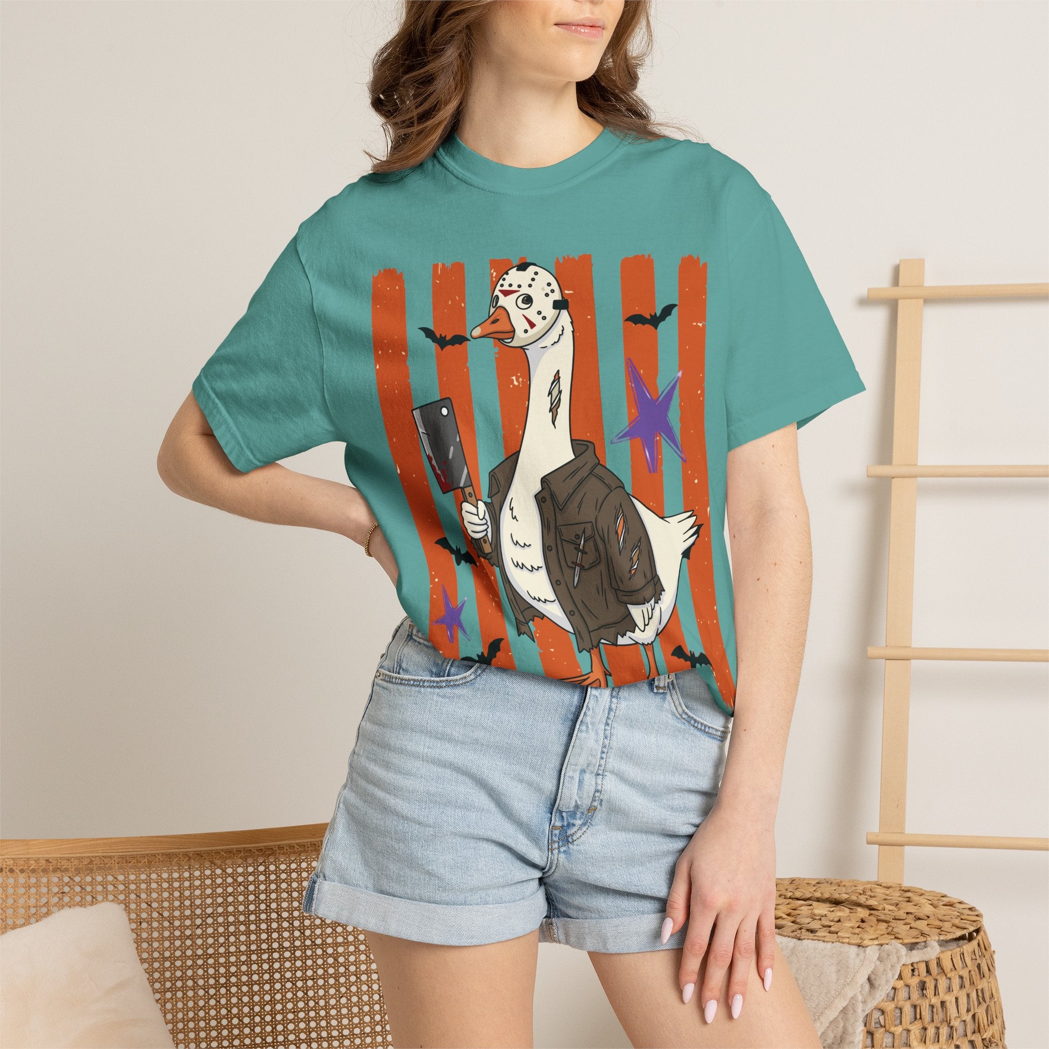 Halloween Goose Graphic Shirt