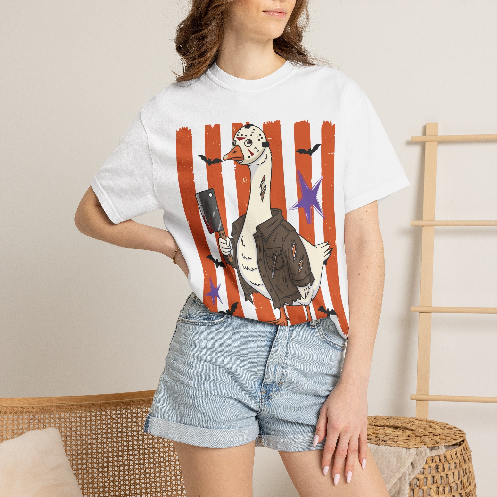 Halloween Goose Graphic Shirt