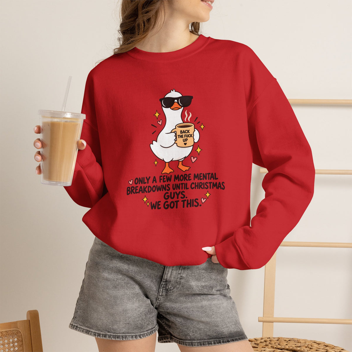 Christmas Mental Breakdown Crewneck Sweatshirt