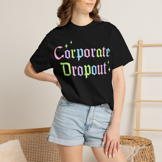 Corporate Dropout Graphic T-Shirt