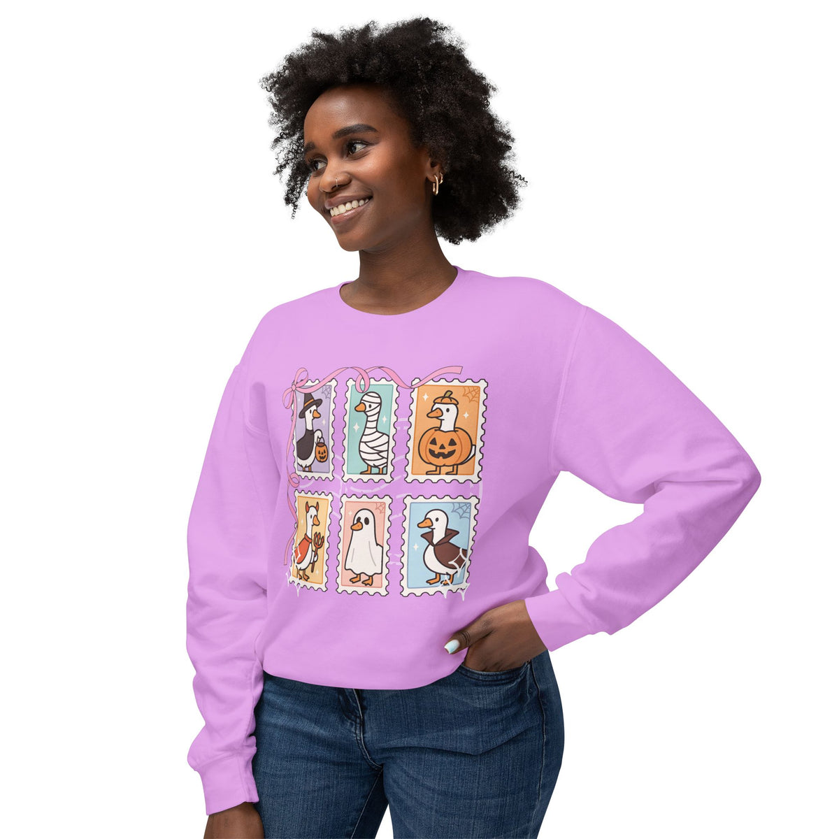 Time For Halloween Goose Sweater