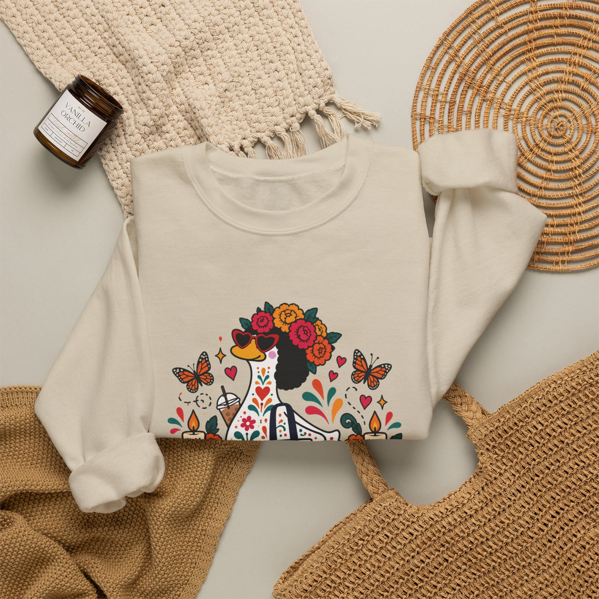 Dia De Los Muertos Recuerdame Crewneck