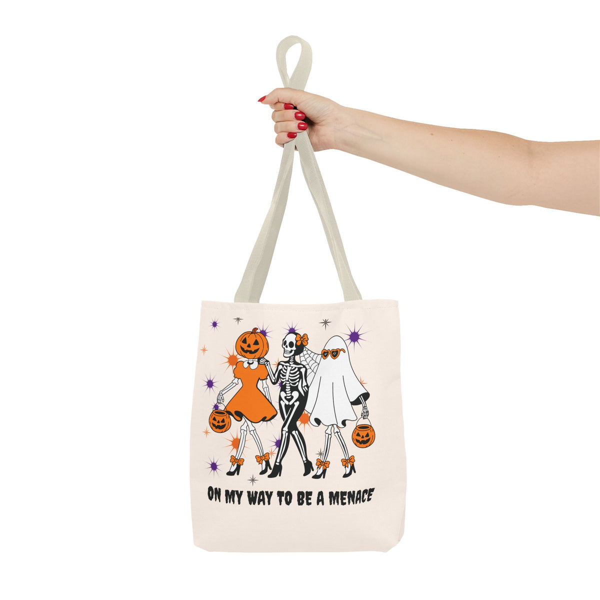 On My Way To Be A Menace Tote Bag