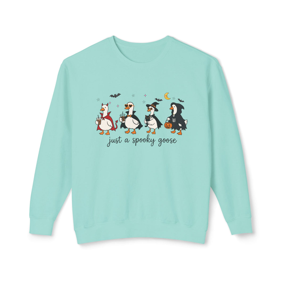 Just A Spooky Goose Sweater