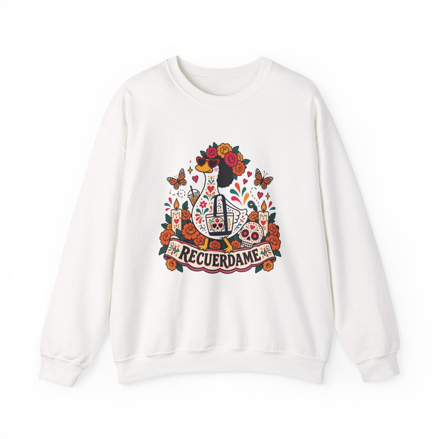 Dia De Los Muertos Recuerdame Crewneck