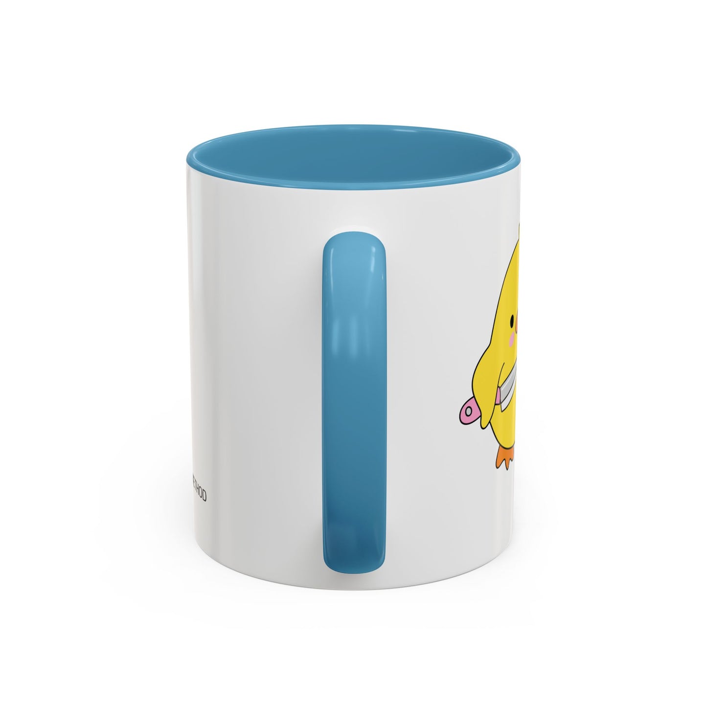 "I never said I would die" mug