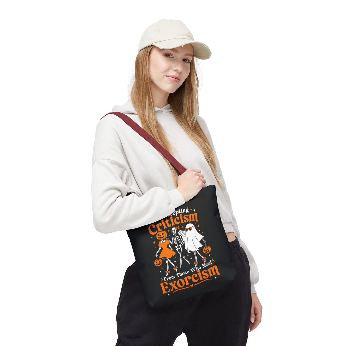 Not Accepting Criticism From Those Who Need Exorcism Tote Bag