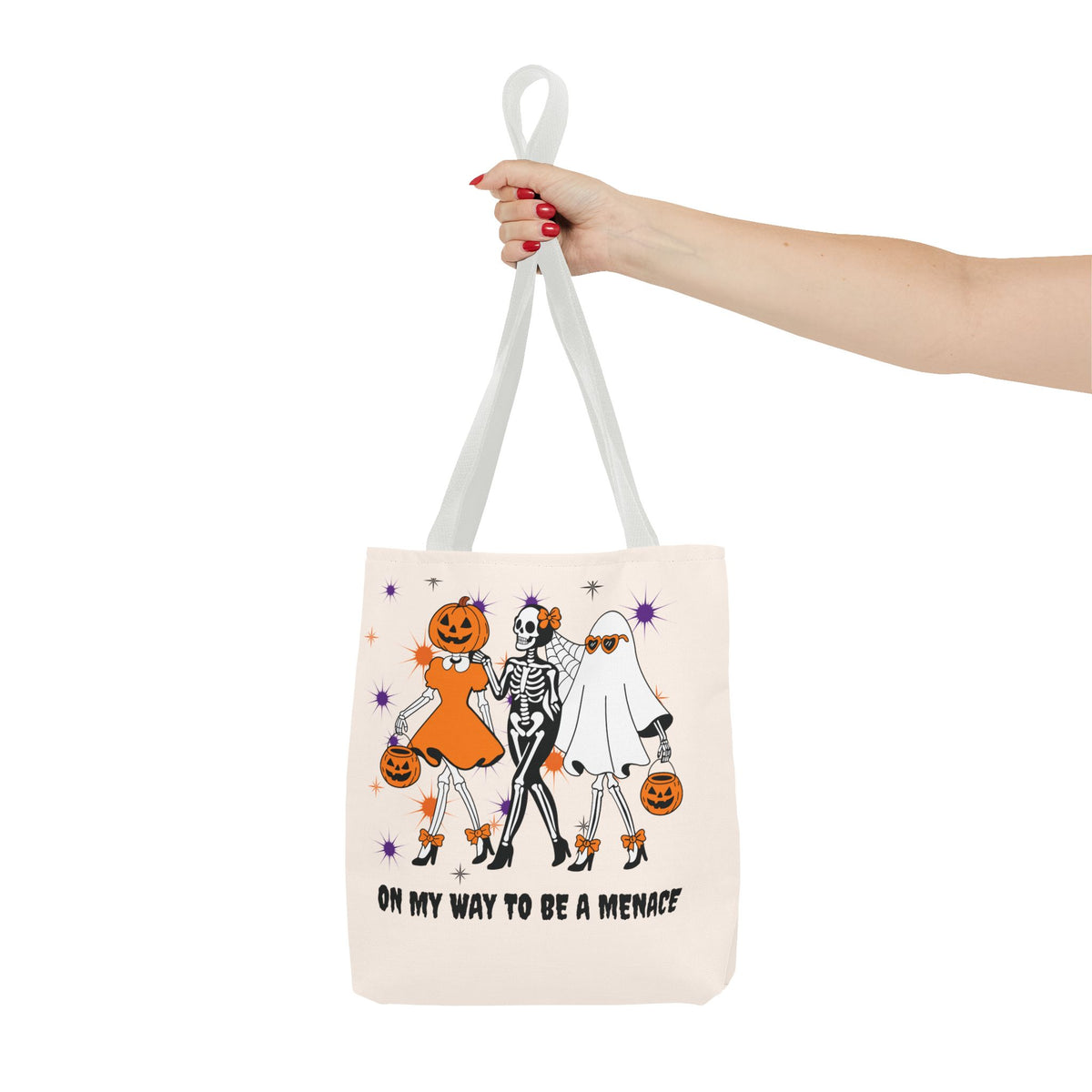 On My Way To Be A Menace Tote Bag