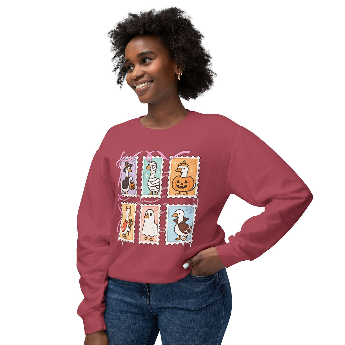 Time For Halloween Goose Sweater