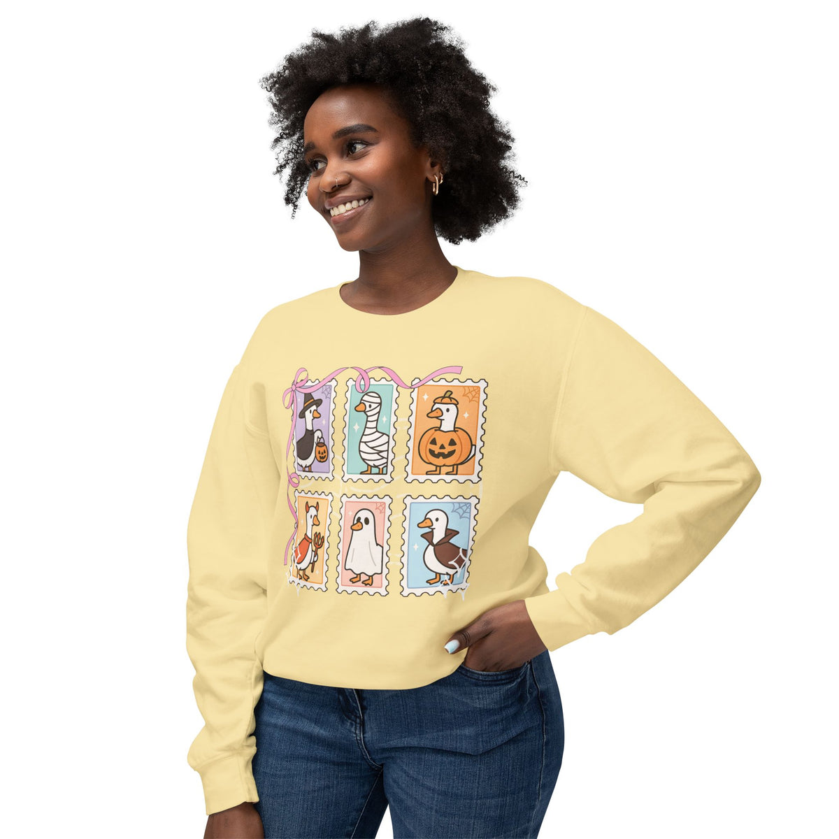 Time For Halloween Goose Sweater