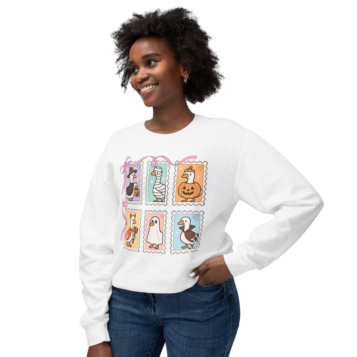 Time For Halloween Goose Sweater