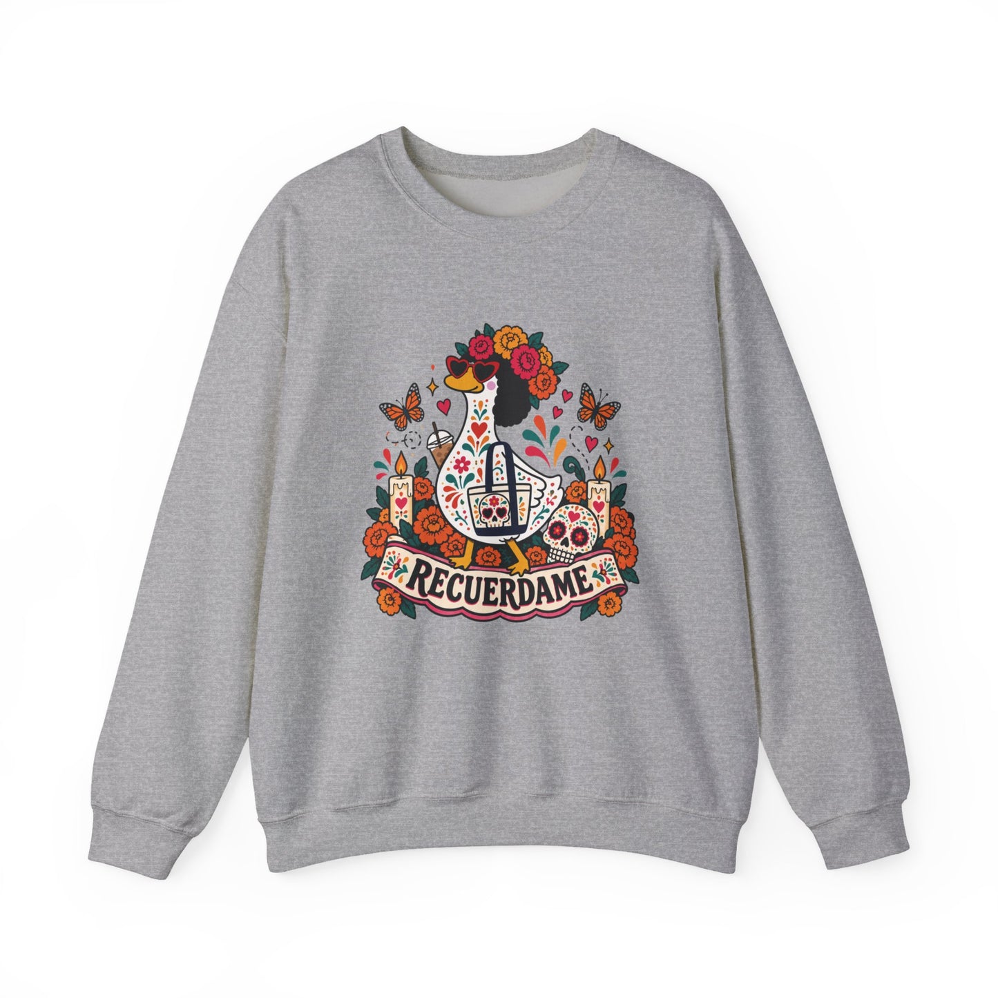Dia De Los Muertos Recuerdame Crewneck