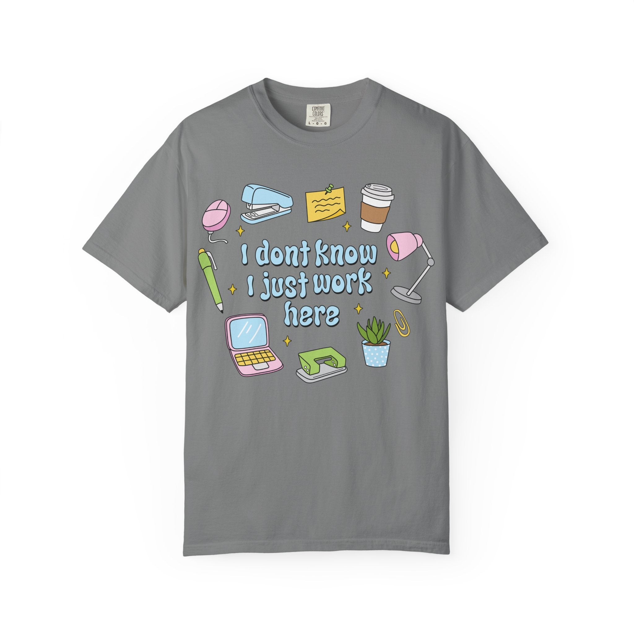 Graphic T-Shirt - I Don't Know I Just Work Here