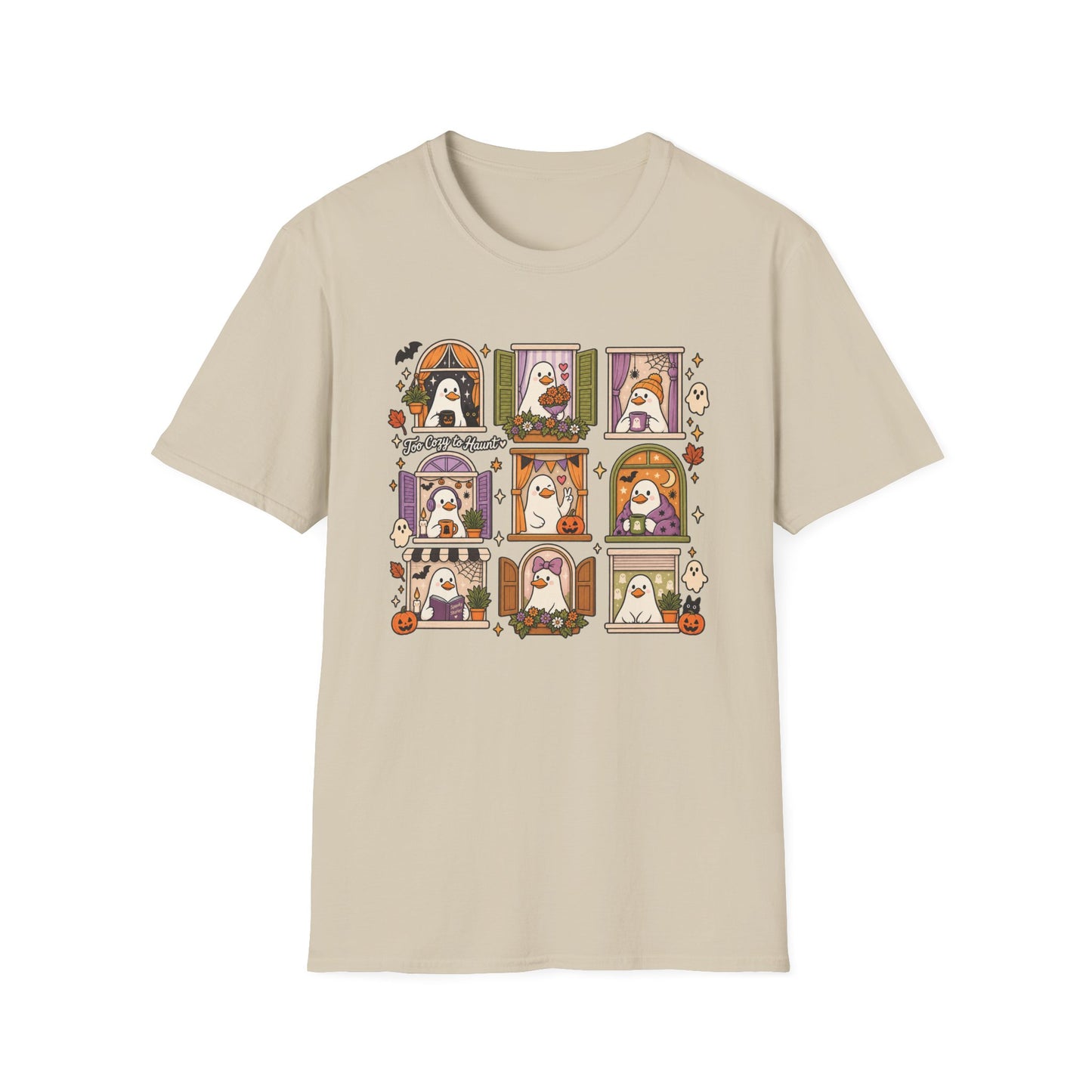 T-Shirt Too Cute To Haunt Goose