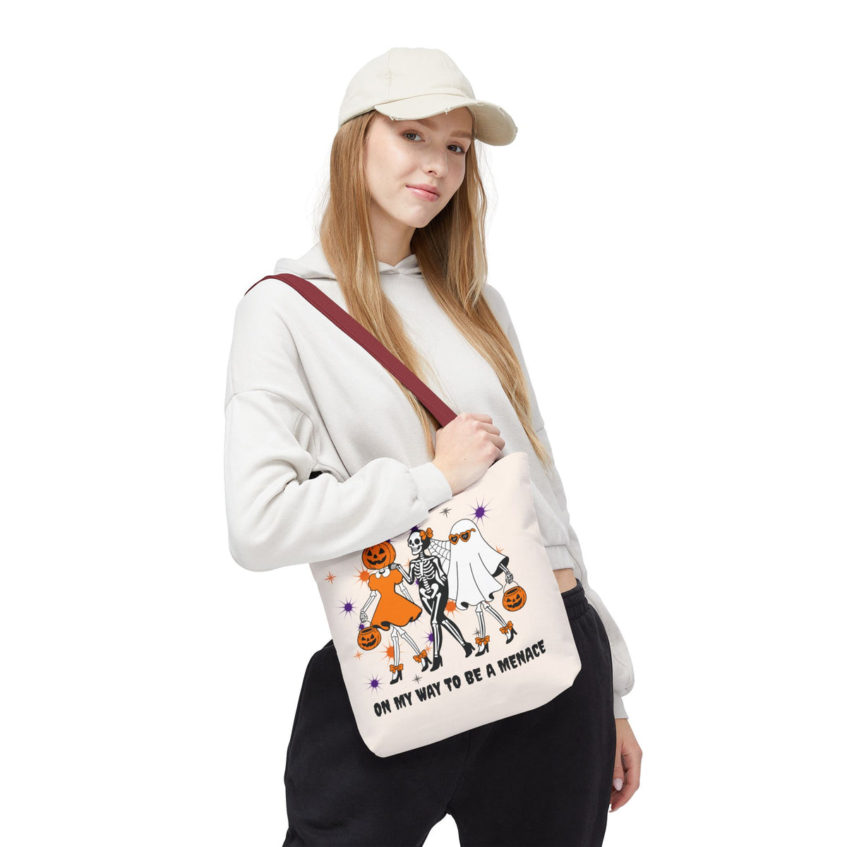 On My Way To Be A Menace Tote Bag