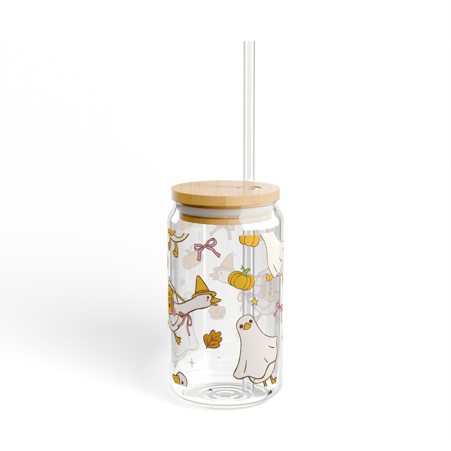 Halloween Silly Goose Glass Tumblr 16 oz