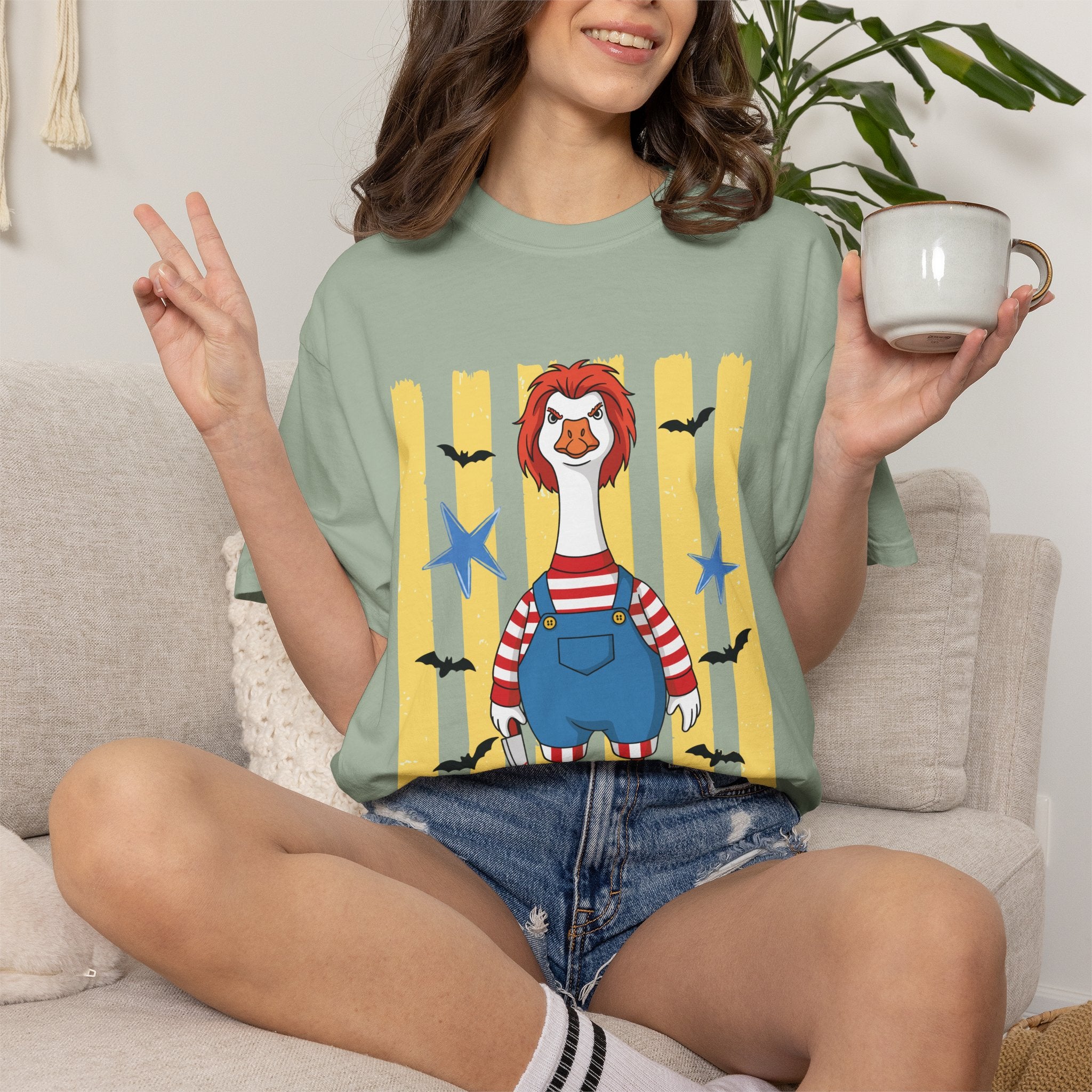 Halloween Theme Goose T-Shirt