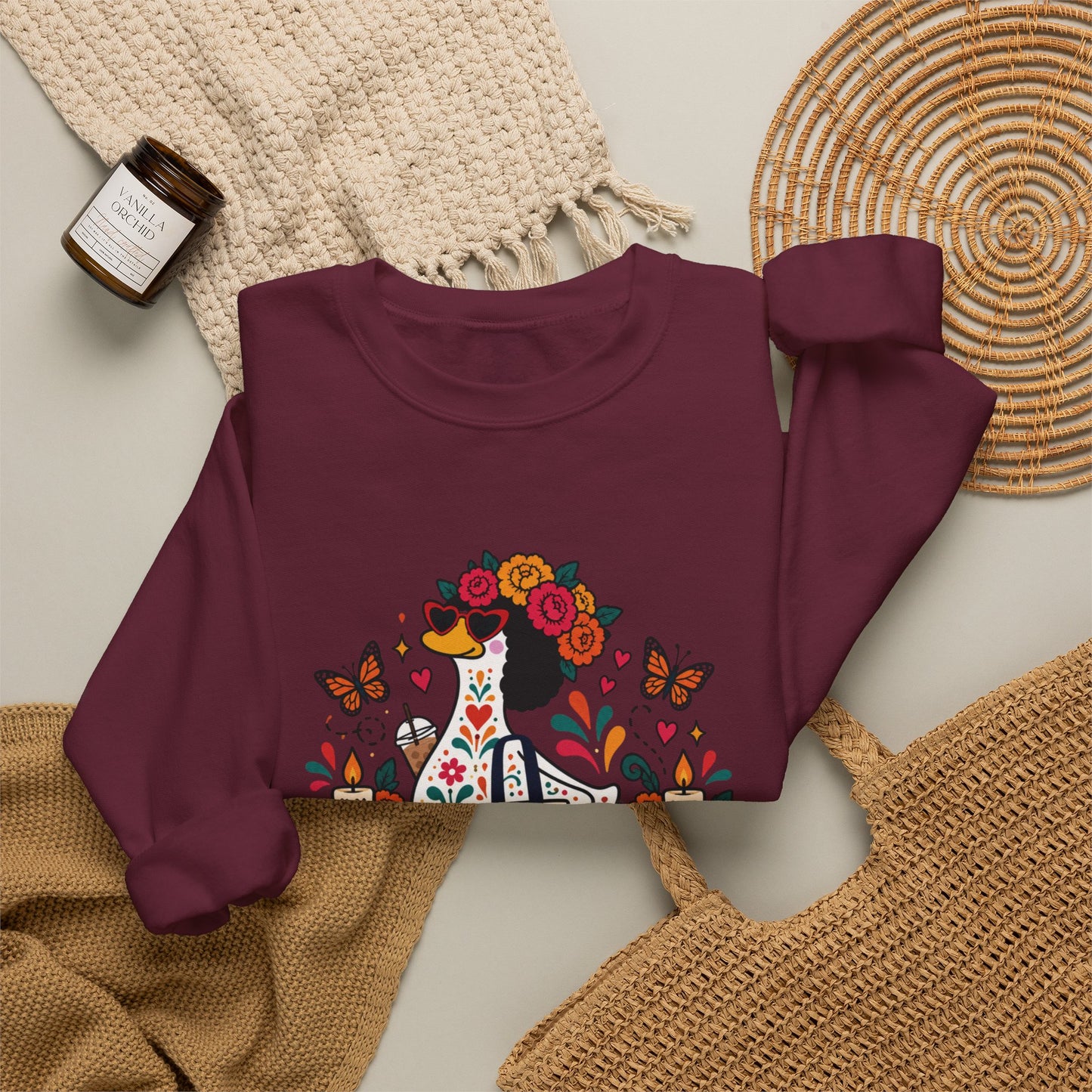 Dia De Los Muertos Recuerdame Crewneck