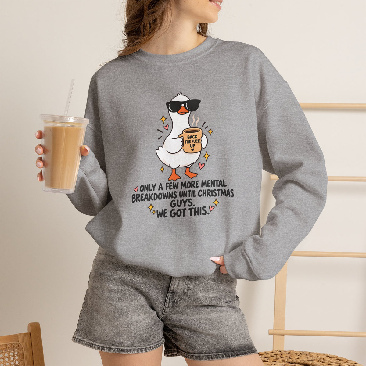 Christmas Mental Breakdown Crewneck Sweatshirt