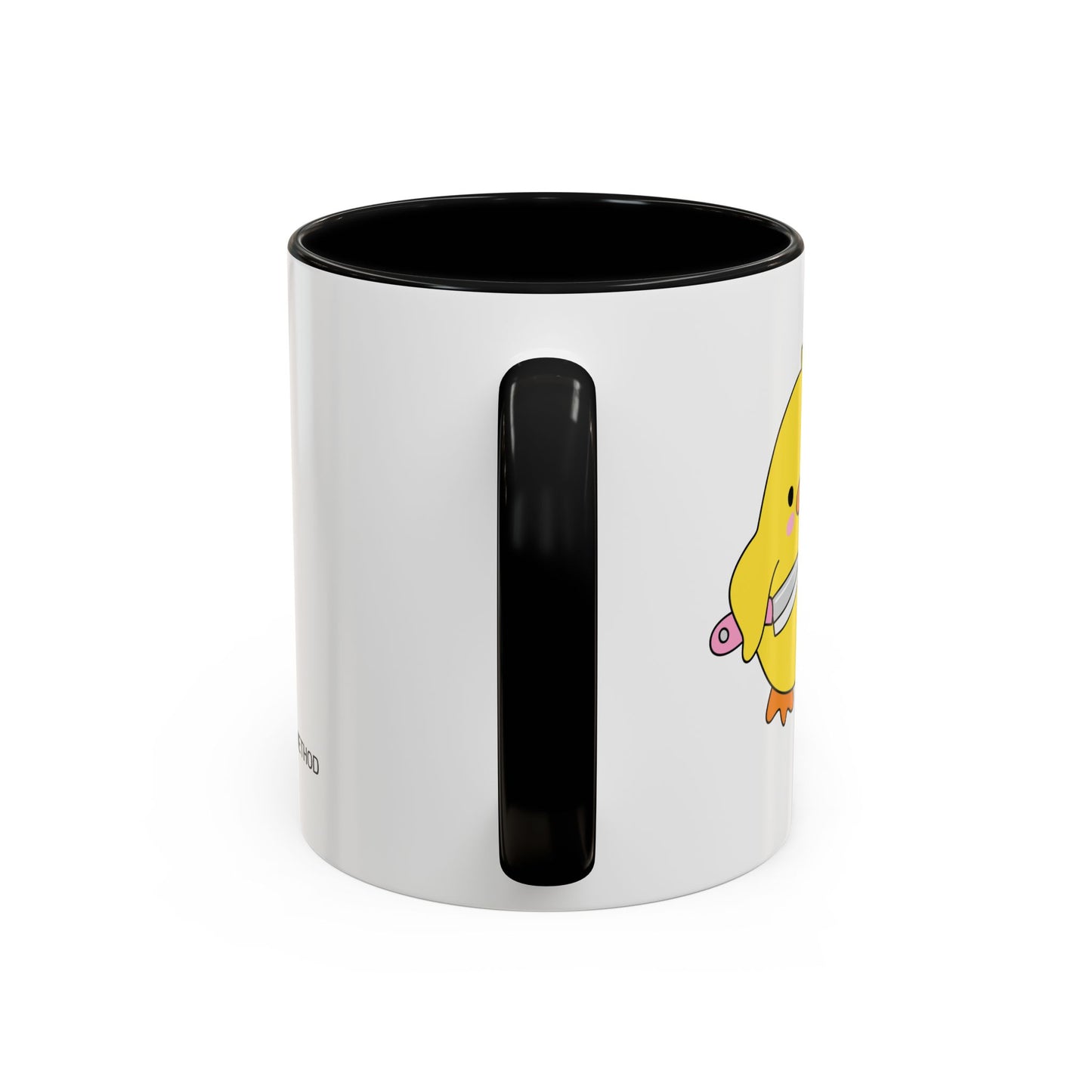 "I never said I would die" mug