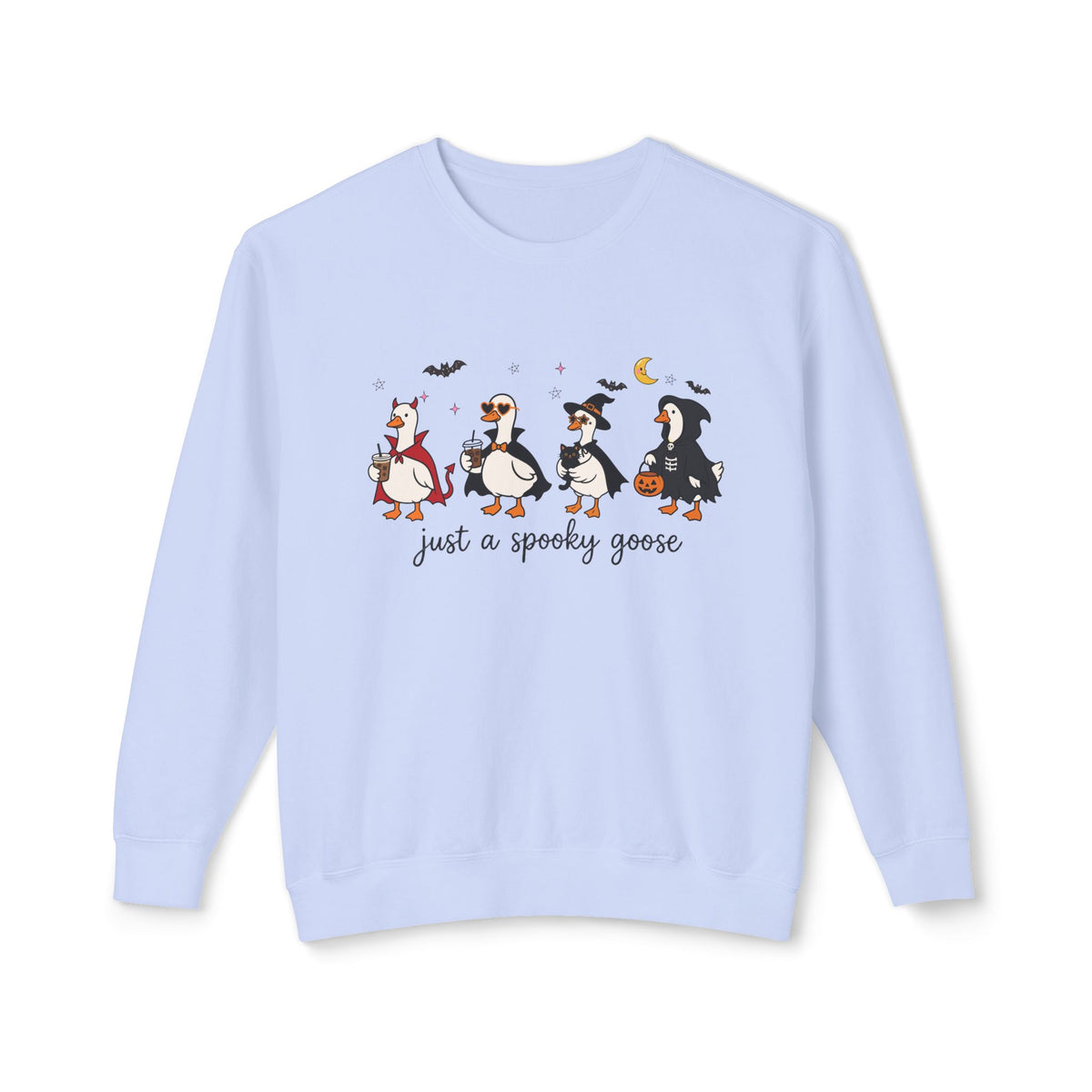 Just A Spooky Goose Sweater