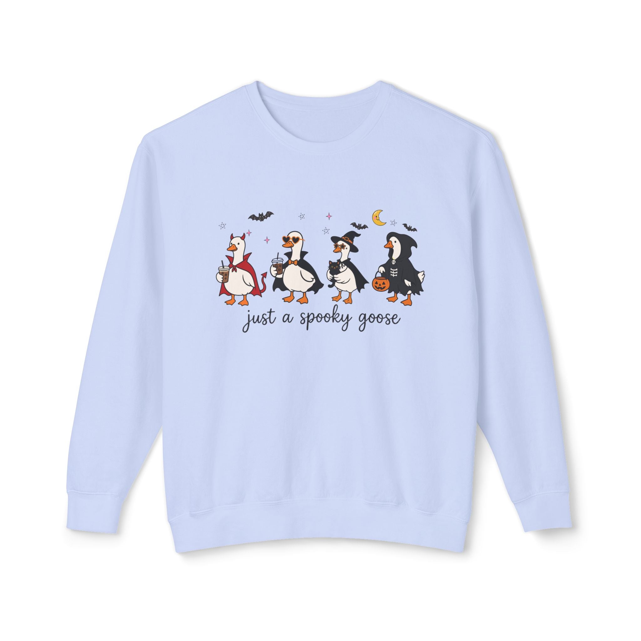 Just A Spooky Goose Sweater