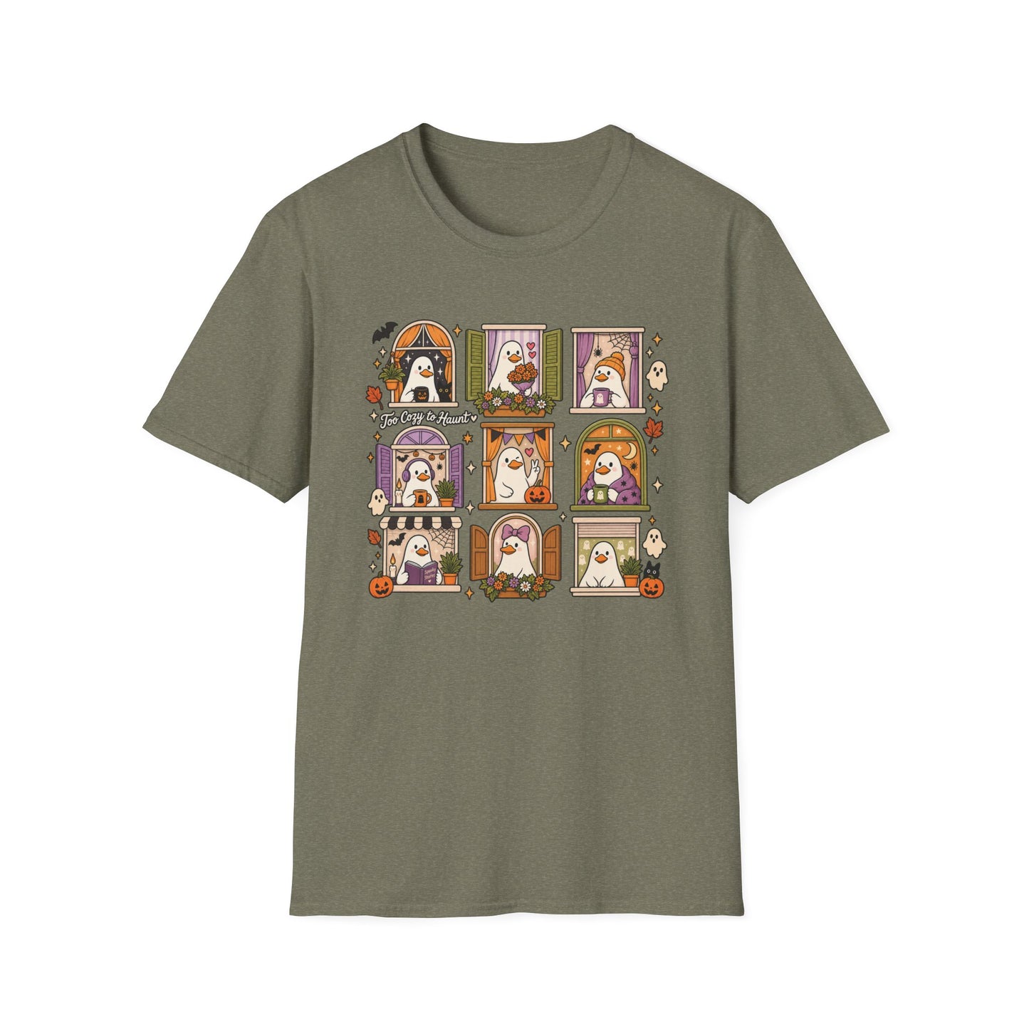 T-Shirt Too Cute To Haunt Goose