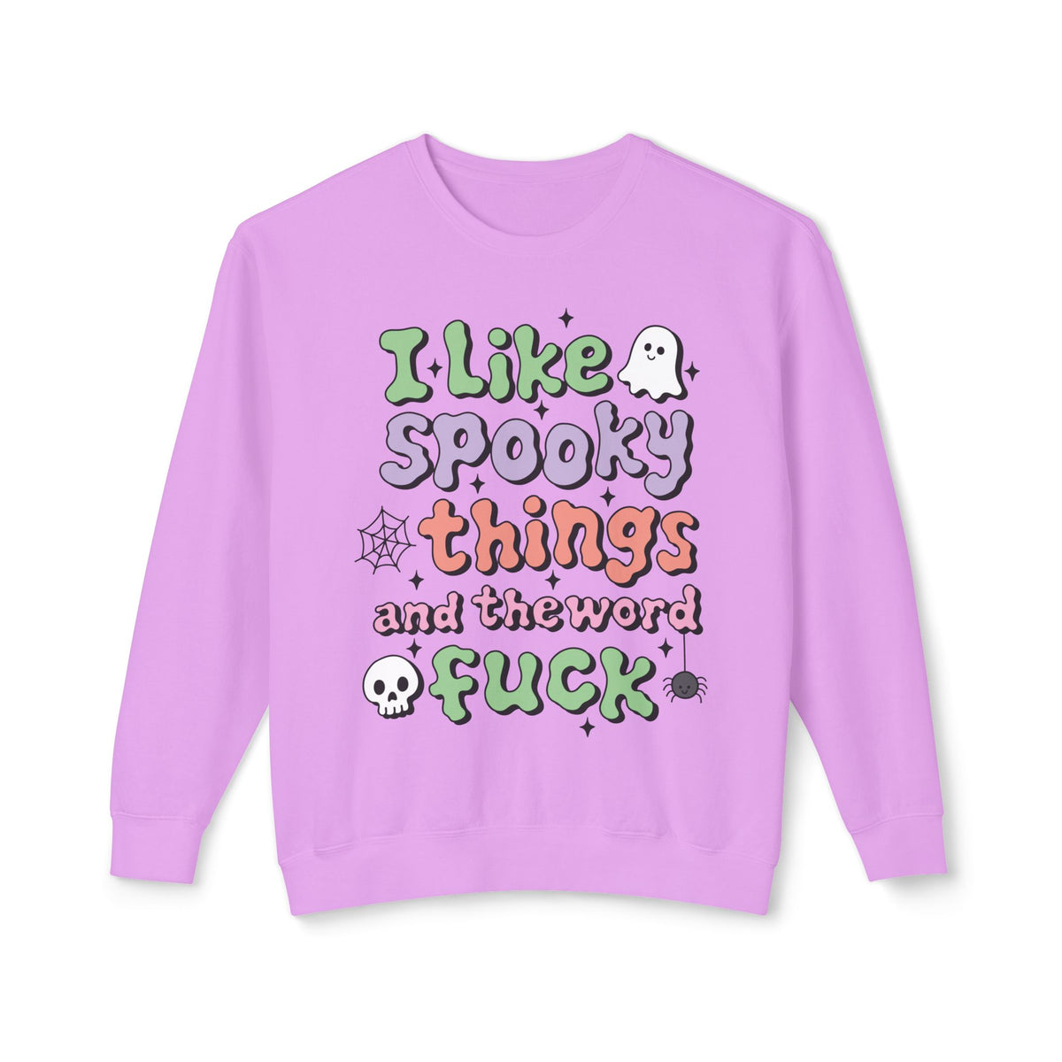 Women's Crewneck "I Like Spooky Things"