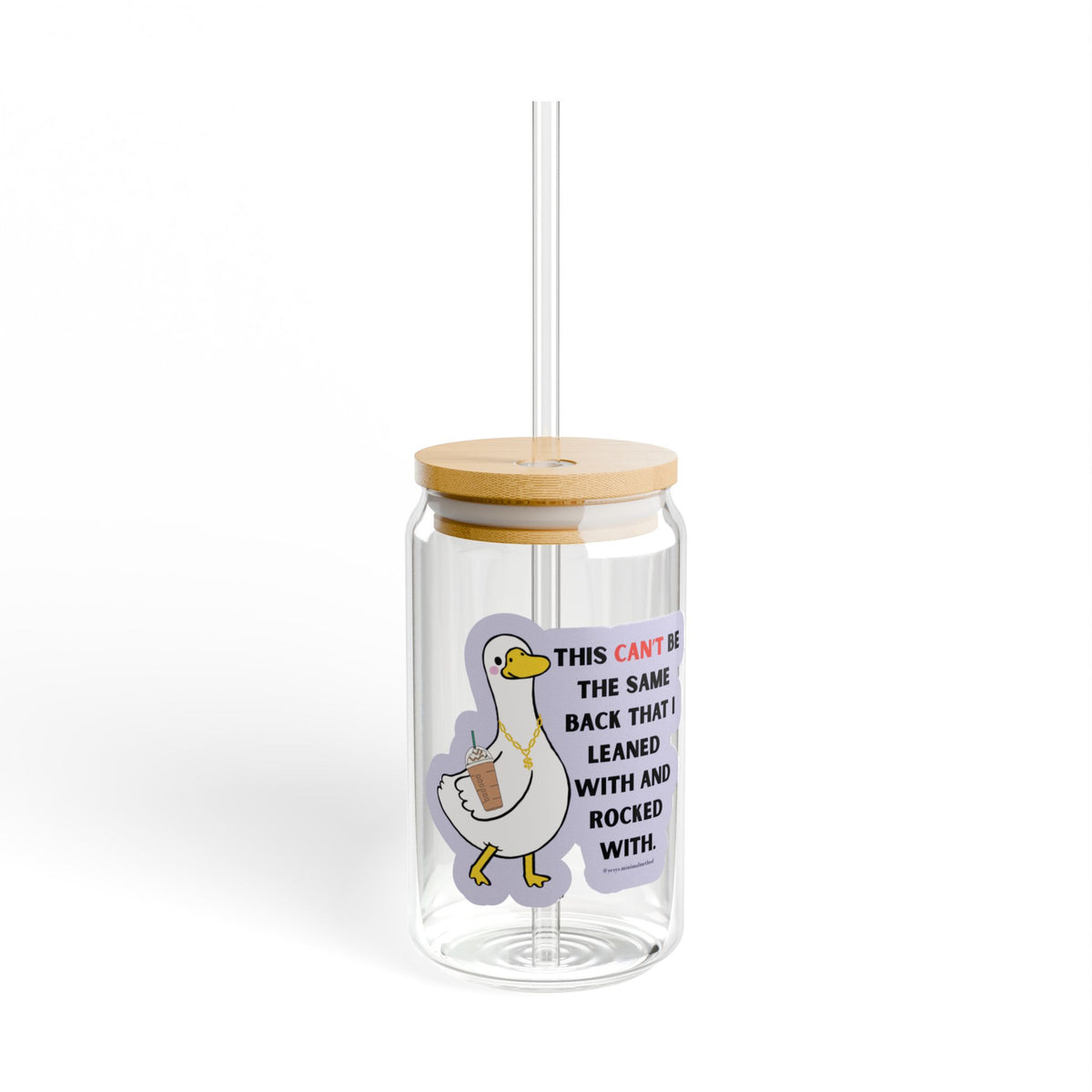 This Can't Be The Same Glass Tumblr 16 oz