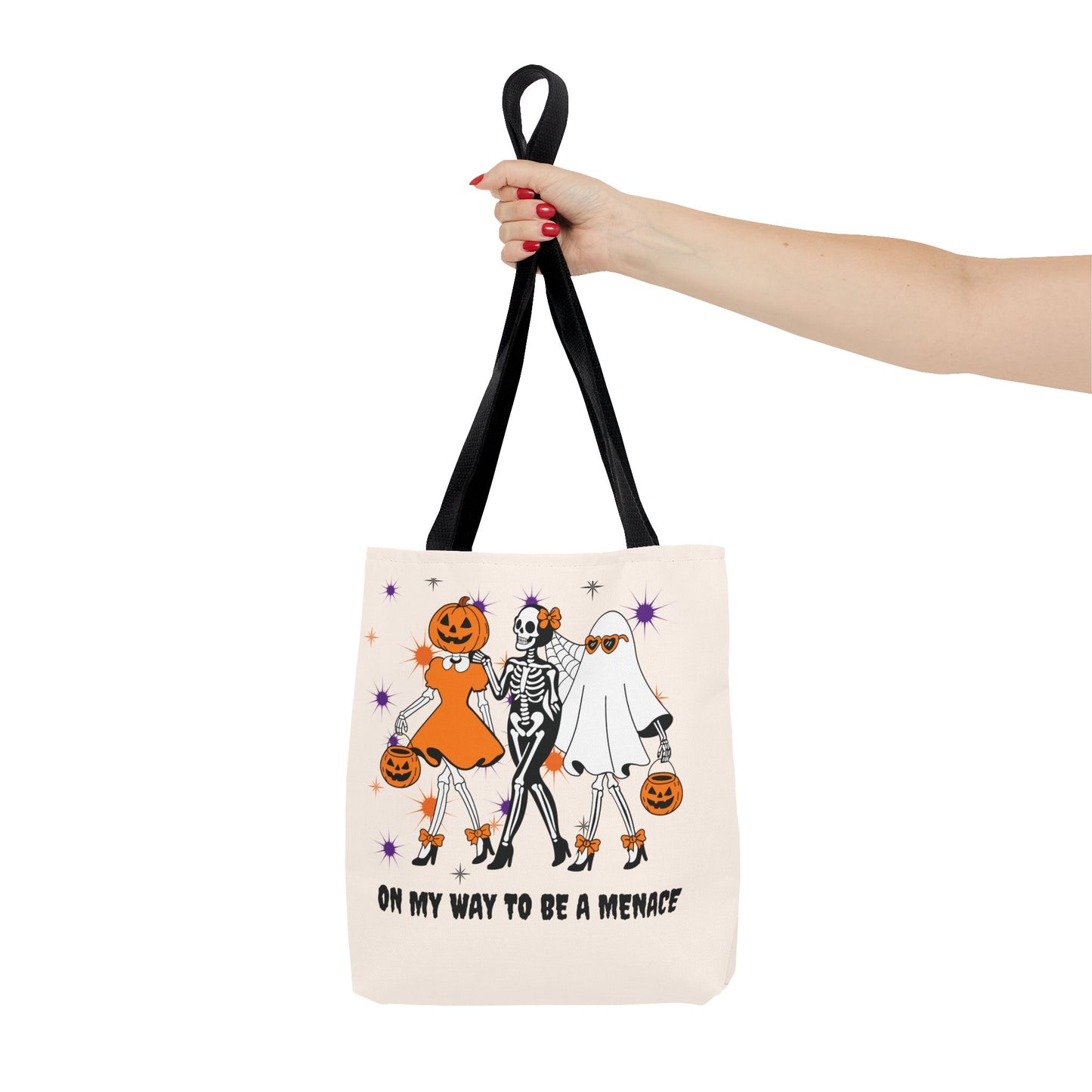 On My Way To Be A Menace Tote Bag