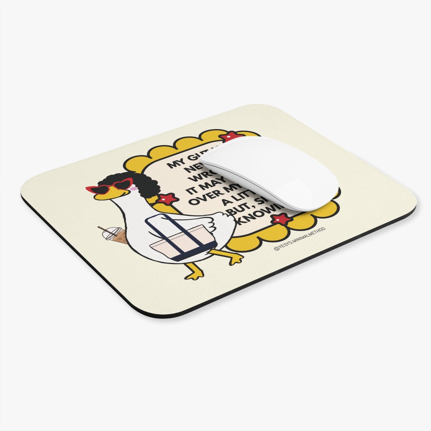 My Gut Is Never Wrong -Mouse Pad