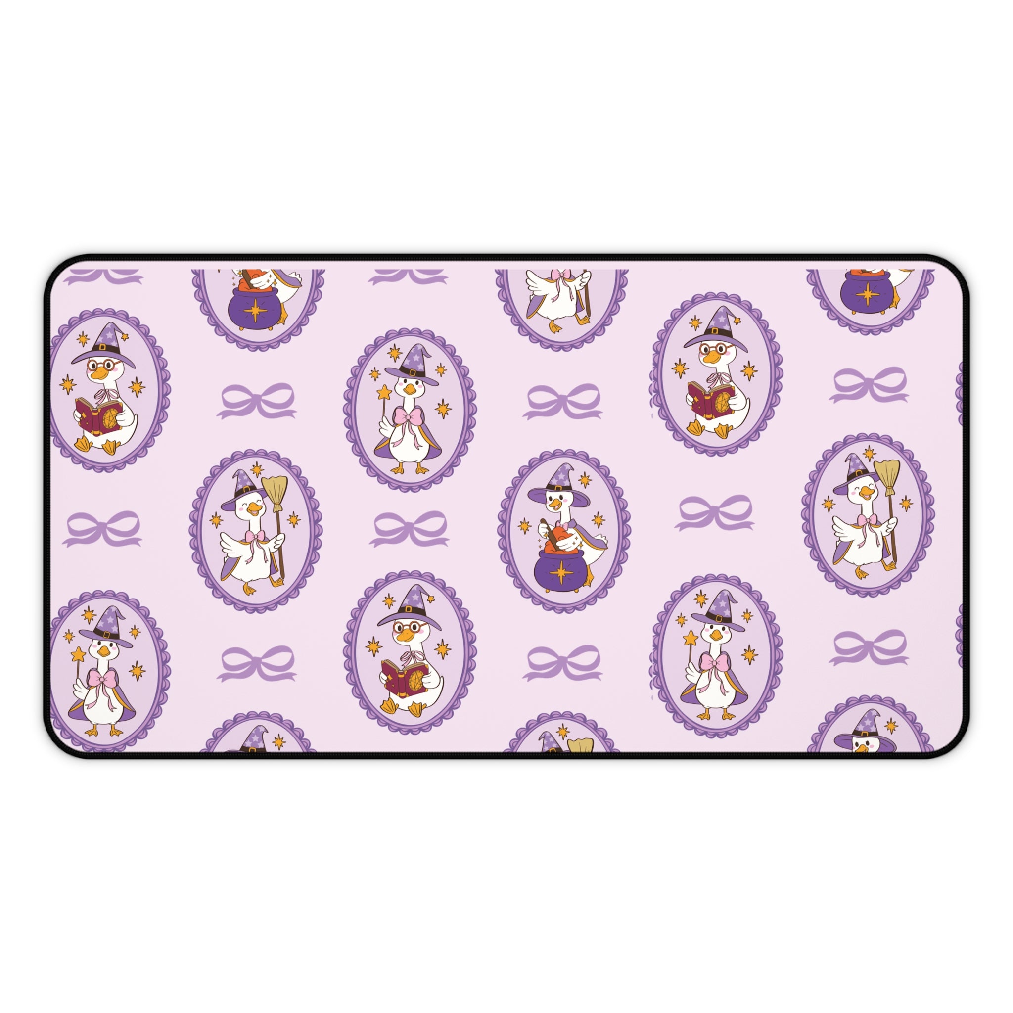 Lavender Goose Halloween Theme Desk Pad