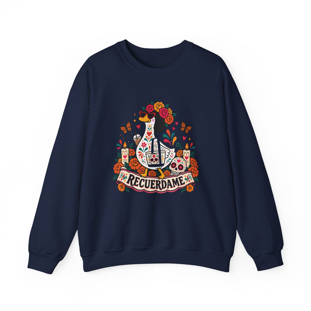 Dia De Los Muertos Recuerdame Crewneck