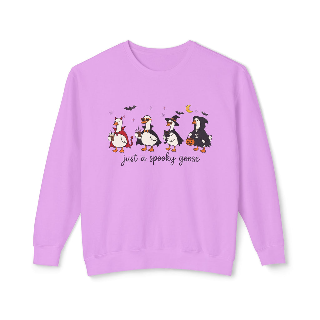 Just A Spooky Goose Sweater