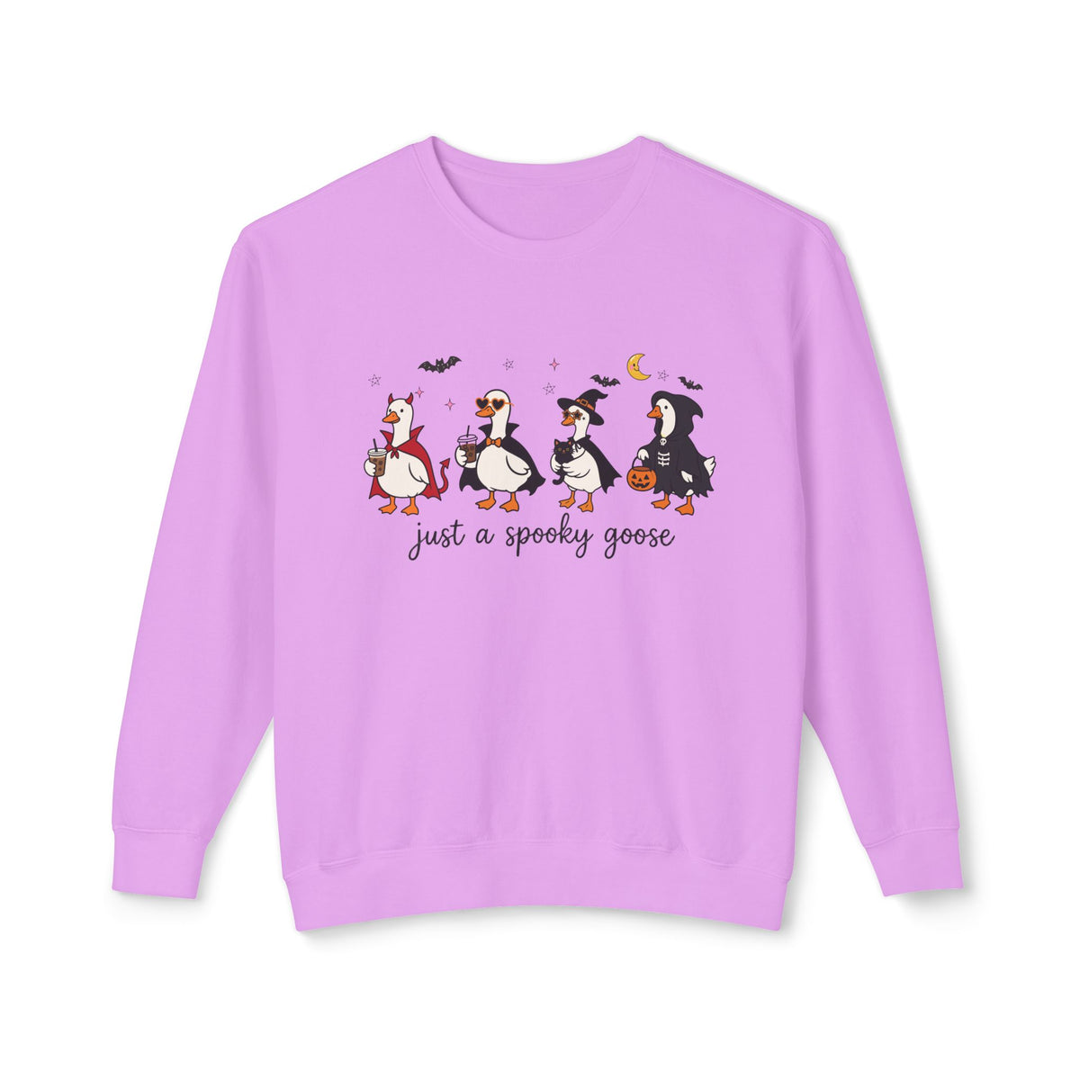 Just A Spooky Goose Sweater