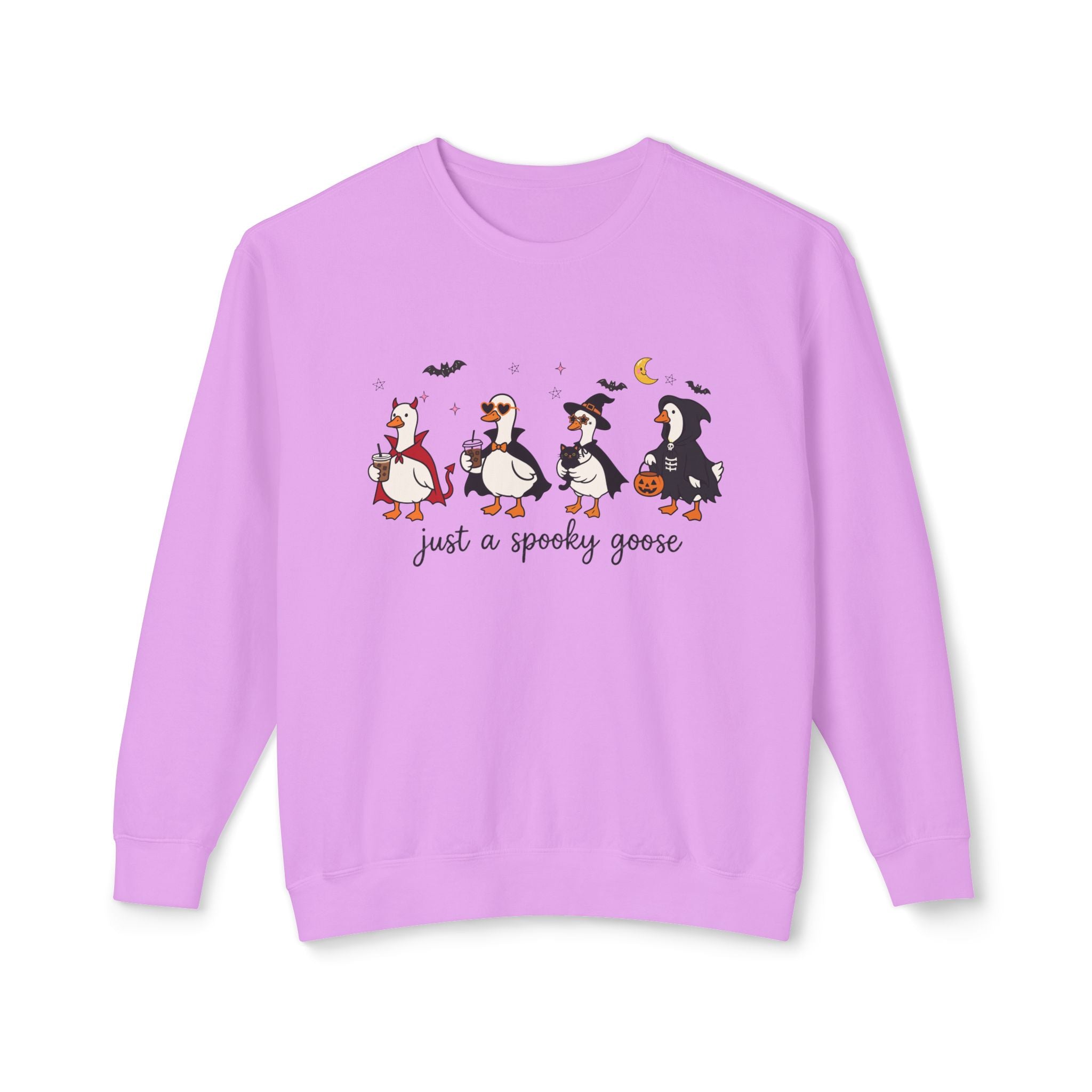 Just A Spooky Goose Sweater