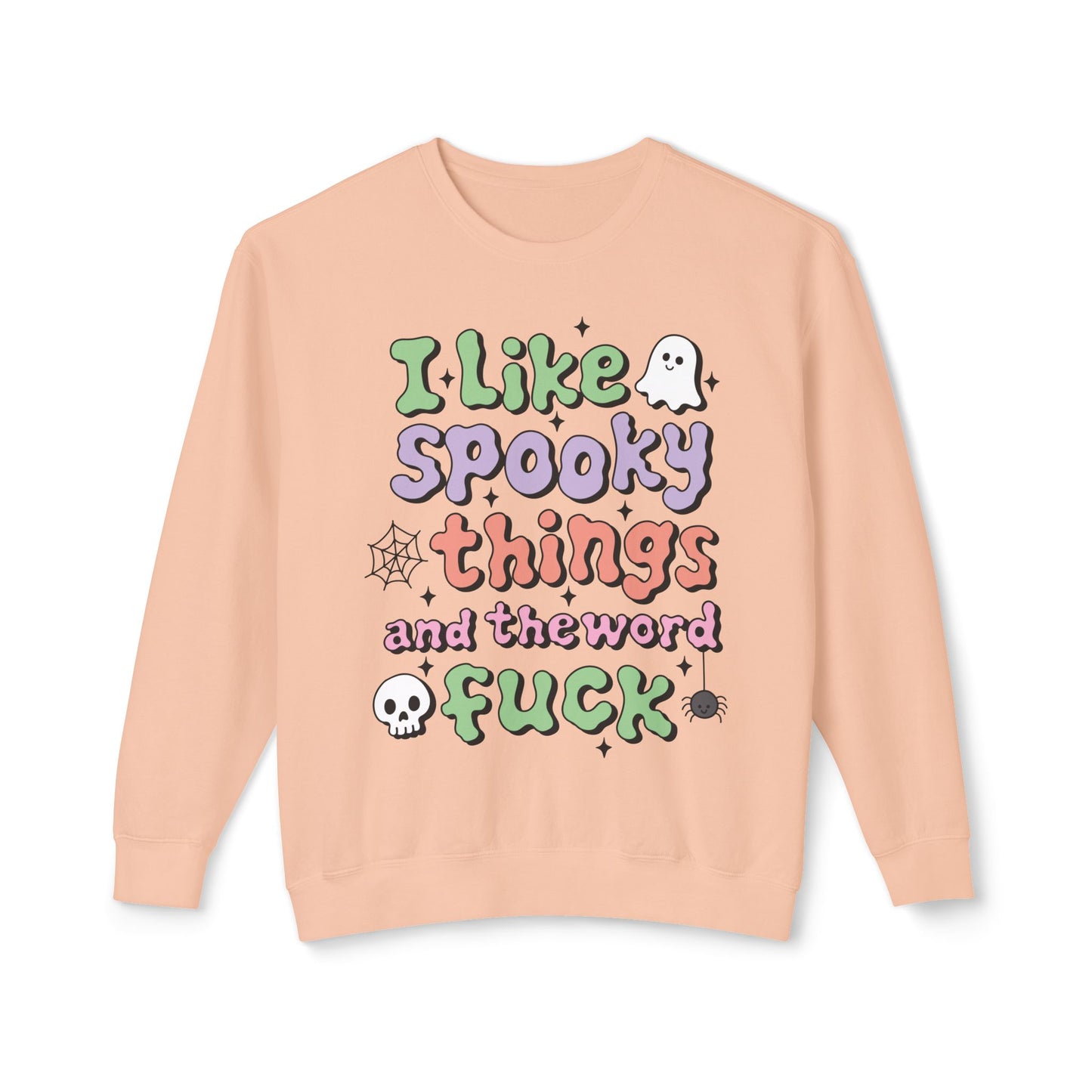 Women's Crewneck "I Like Spooky Things"