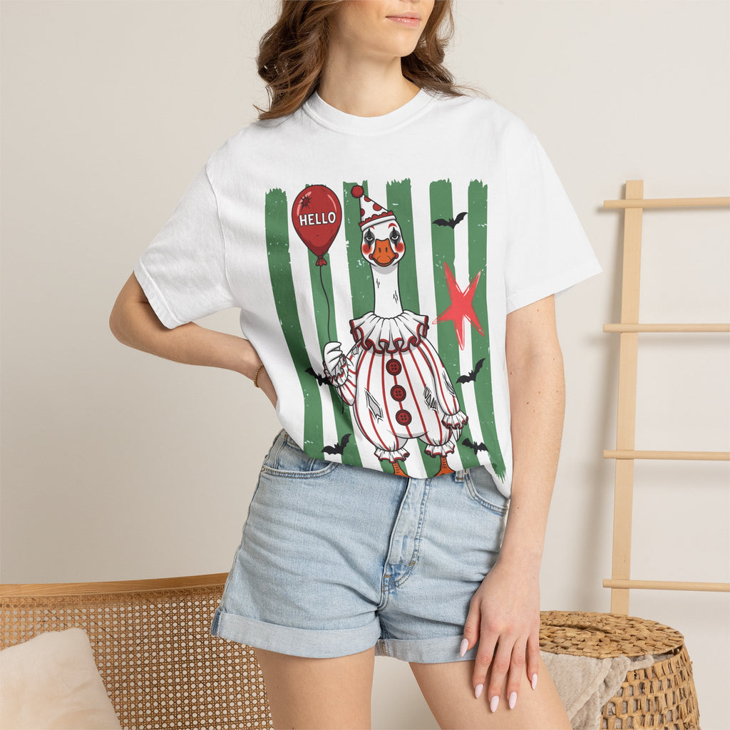 Halloween Clown Goose T-Shirt