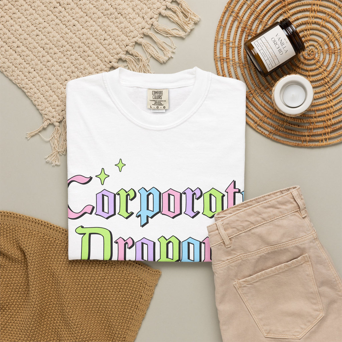 Corporate Dropout Graphic T-Shirt
