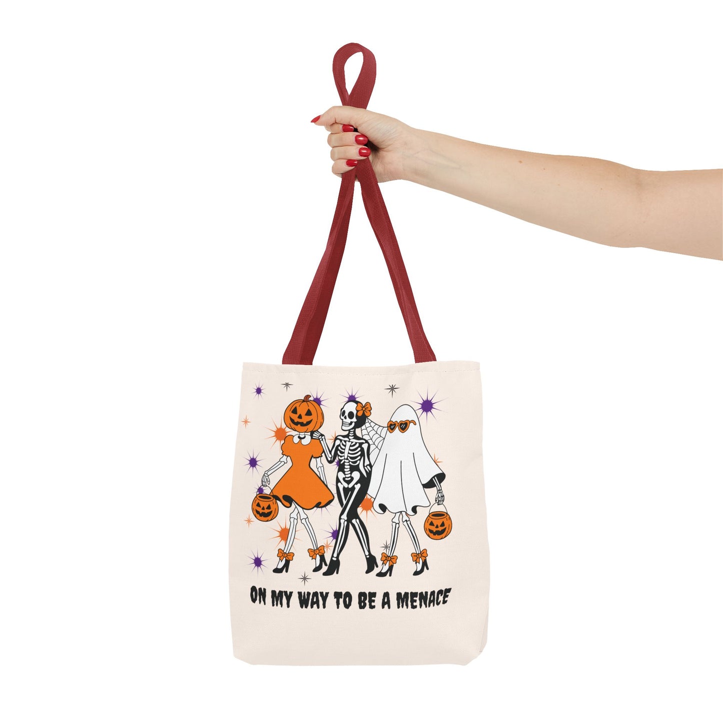 On My Way To Be A Menace Tote Bag