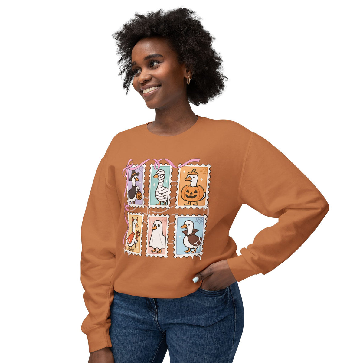 Time For Halloween Goose Sweater